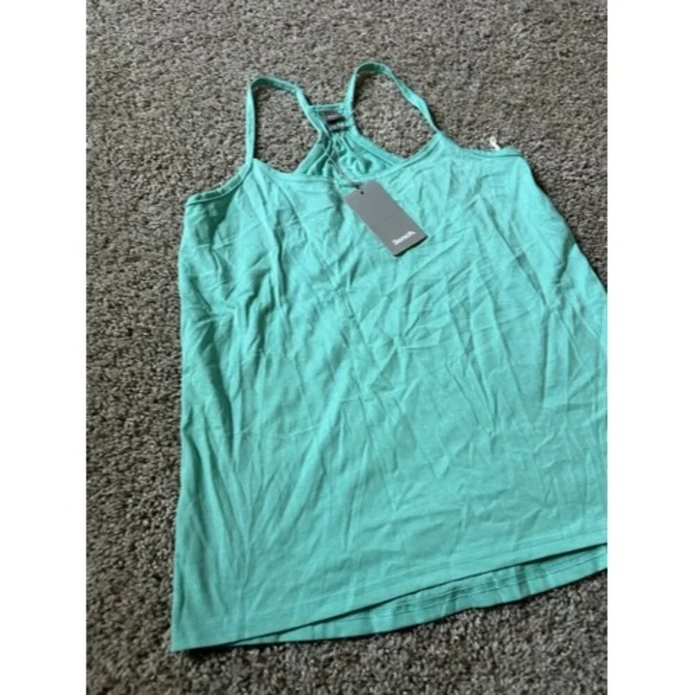 Bench Womens Teal Sleeveless Tank Pull Over Active size Small Casual - Picture 2 of 15